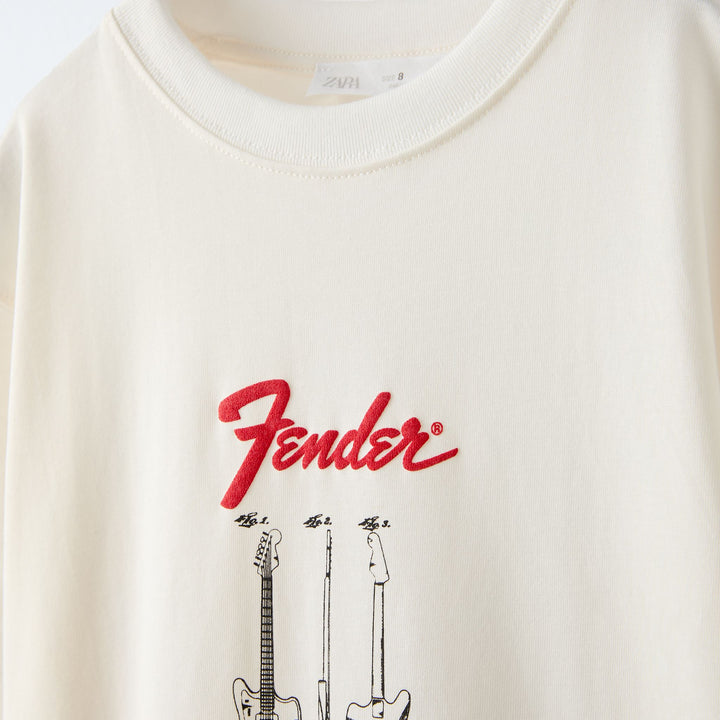 Moudda ZARA - T-shirt imprimé guitares Fender - Tunisie 3