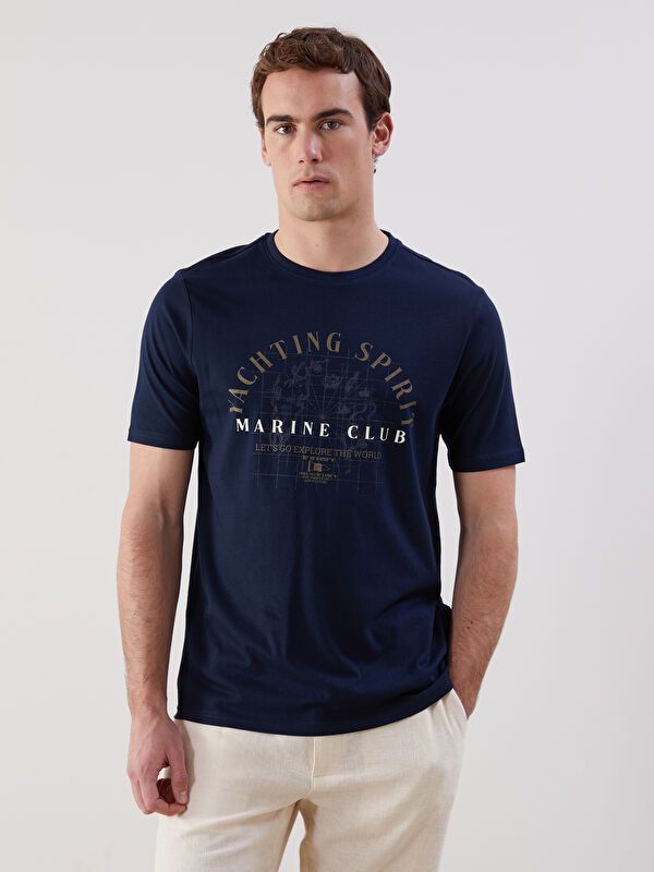 Moudda LC Waikiki - T-shirt imprimé manches courtes en jersey pour Homme - Tunisie 1