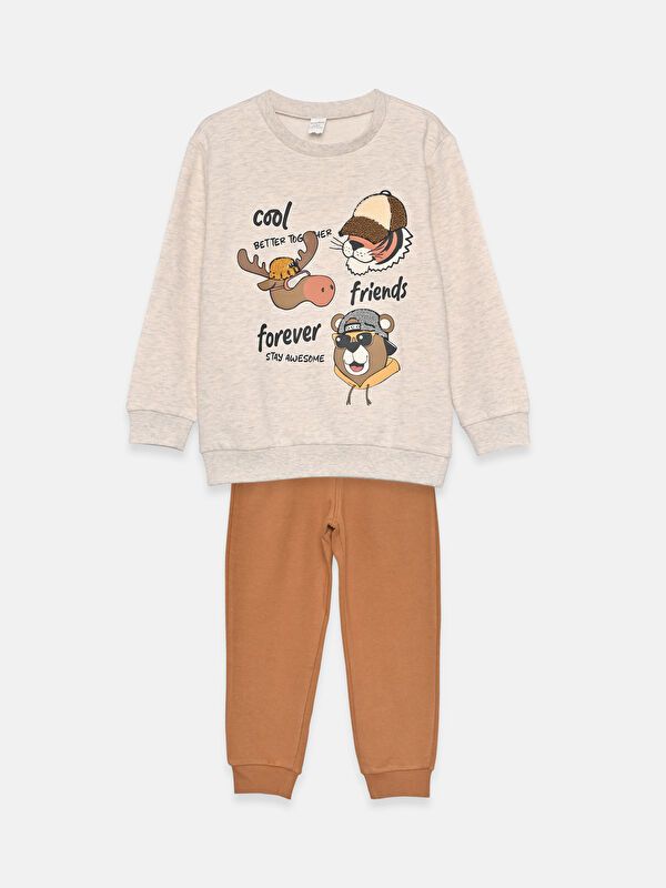 Moudda LC Waikiki - Ensemble Jersey à manches courtes pour Garçons - Tunisie 1