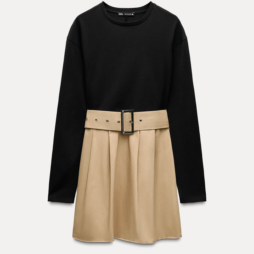 Moudda ZARA - Robe combinée courte ceinturée - Tunisie 2