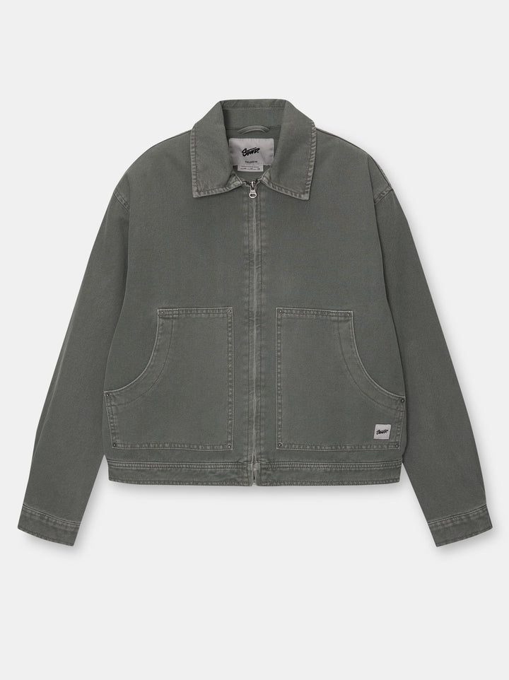 Moudda PULL & BEAR - Veste Coton Lavé Teinture Garment - Tunisie 1