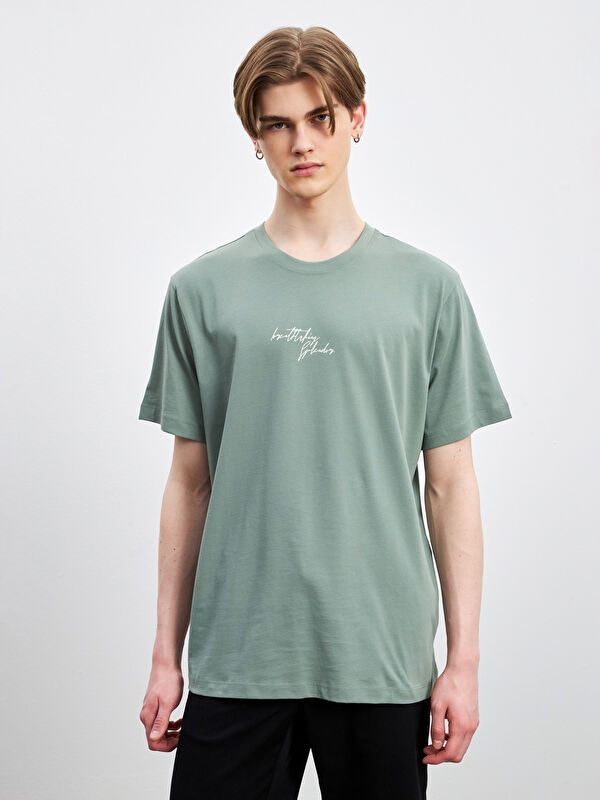 Moudda LC Waikiki - T-shirt imprimé manches courtes en jersey pour Homme - Tunisie 3