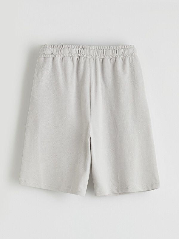 Moudda LC Waikiki - Short en jersey basique pour Garçon couleur Gris clair - Tunisie 3