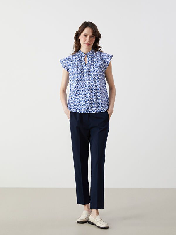 Moudda LC Waikiki - Chemisier (blouse) imprimé manches courtes en tissu pour Femme - Tunisie 2