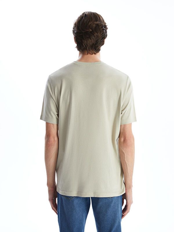 Moudda LC Waikiki - T-shirt basique col rond manches courtes en jersey - Tunisie 4