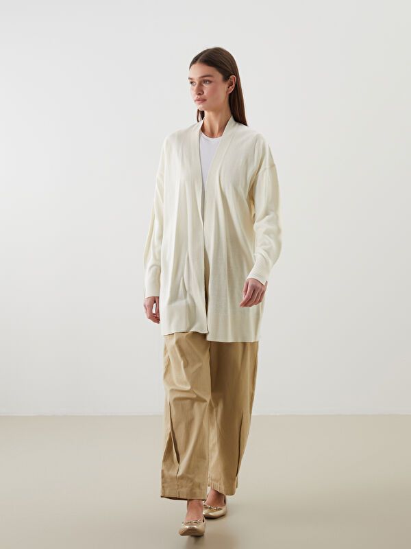 Moudda LC Waikiki - Cardigan en tricot Femme Beige clair - Tunisie 2