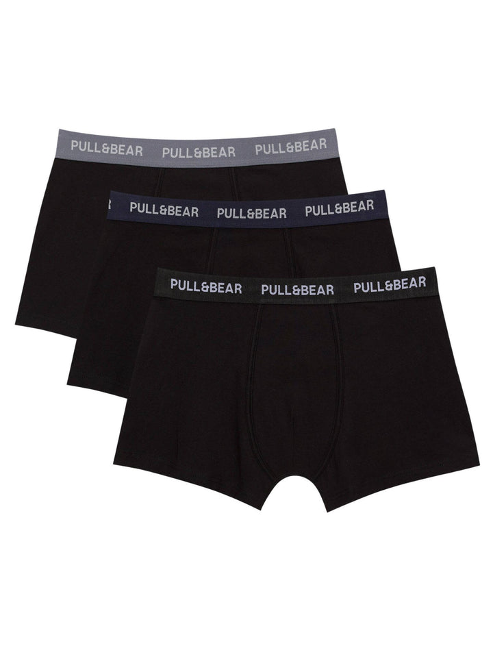 Moudda PULL & BEAR - Boxer - (Bleu Clair/Marine/Noir) - Tunisie 1
