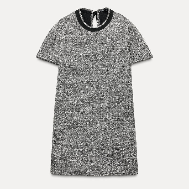 Moudda ZARA - Robe courte ample, manches courtes, ceinture dos - Tunisie 2