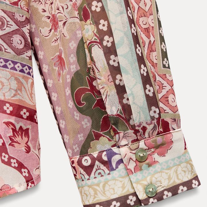 Moudda ZARA - Chemise Motif Patchwork - Tunisie 4