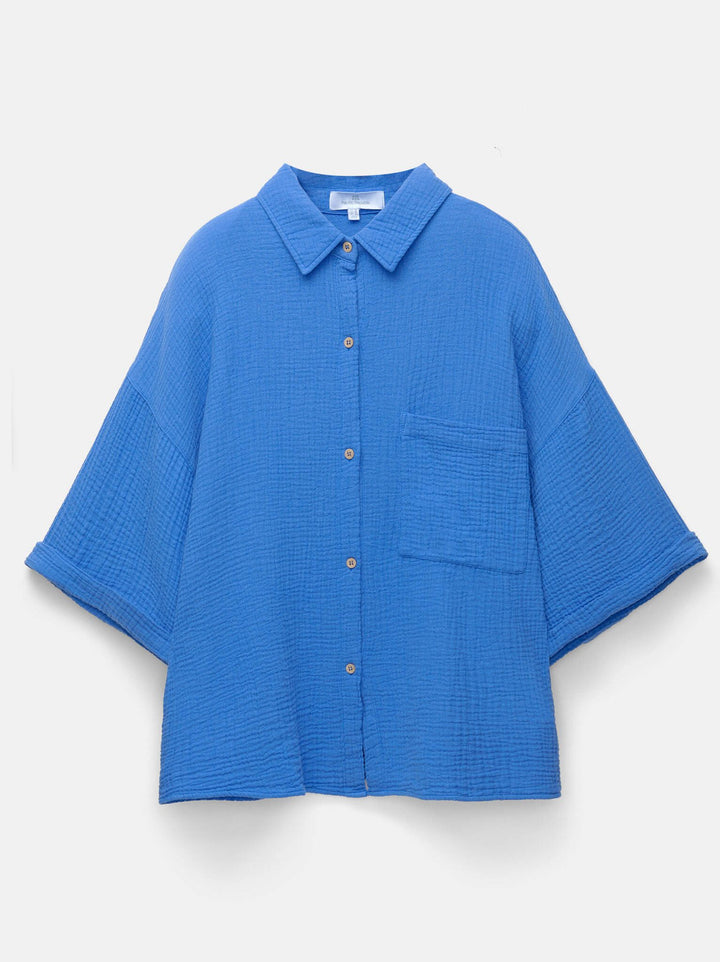 Moudda PULL & BEAR - Ensemble Chemise Pacific - Manches Courtes & Texture - Tunisie 3