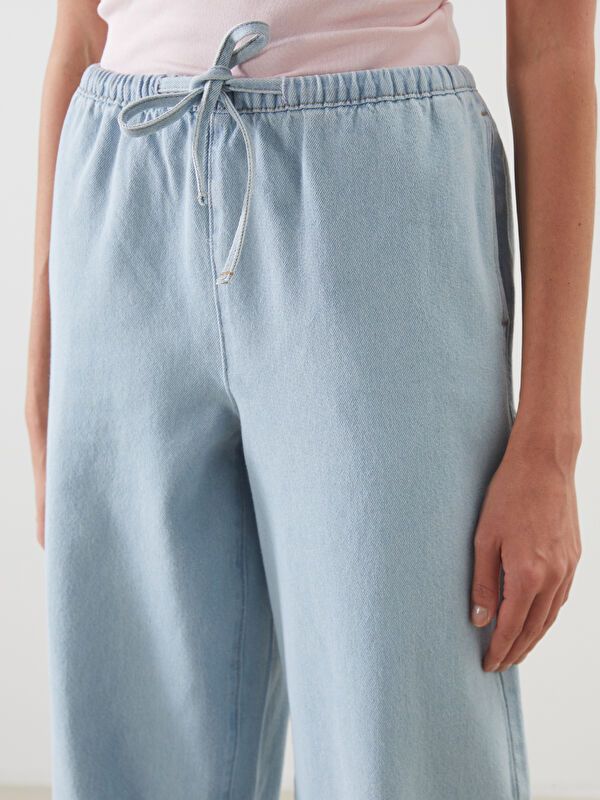 Moudda LC Waikiki - pantalon en jean tissé pour Femmes - Tunisie 3