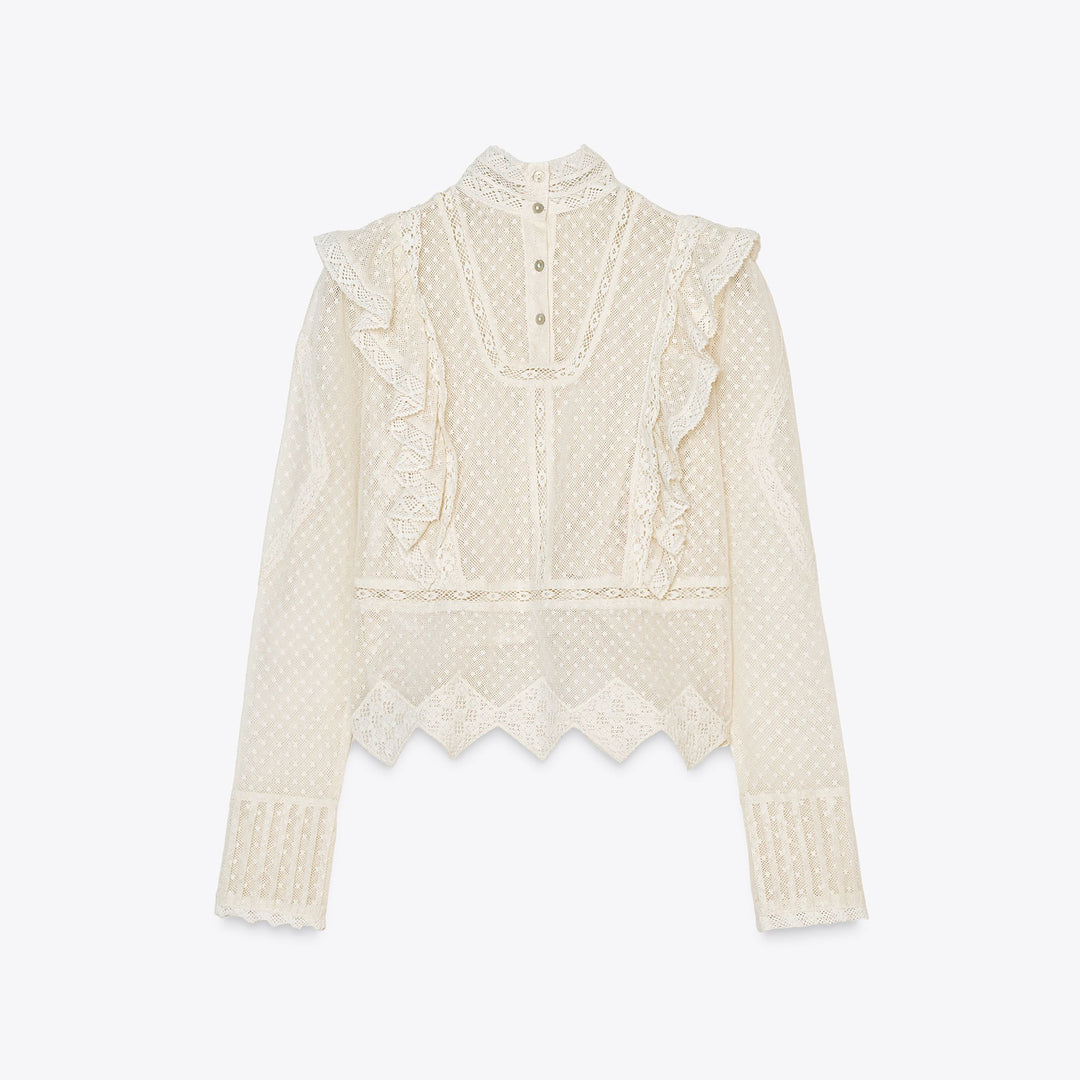 Moudda ZARA - Chemise Tulle - Brodée - Tunisie 2