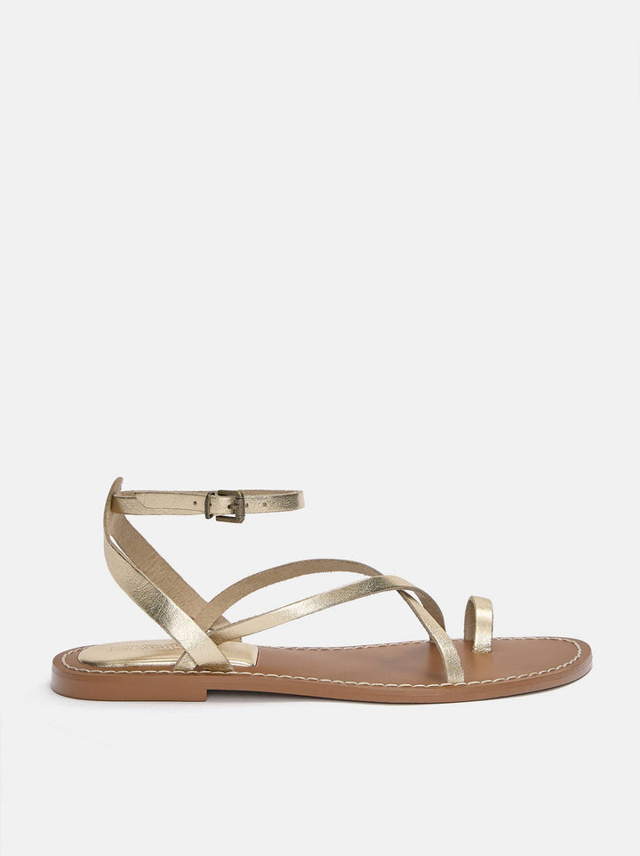 Moudda PULL & BEAR - Sandales Plates Toe Bracelet Taille 35-36 - Tunisie 3