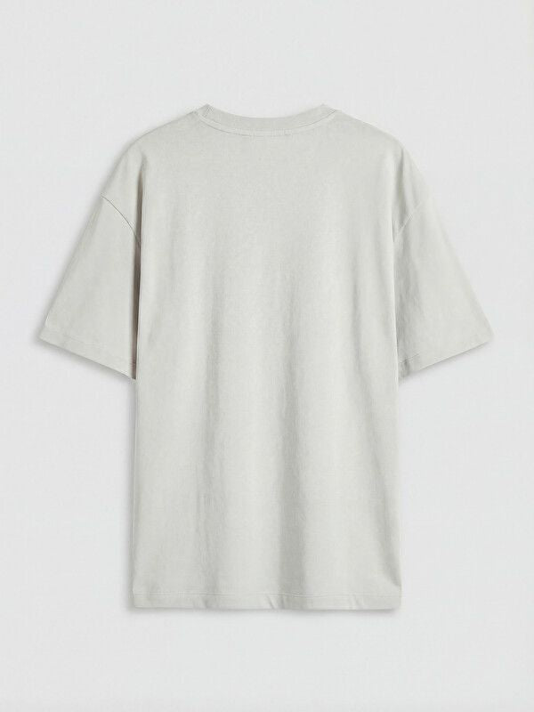 Moudda LC Waikiki - T-shirt basique manches courtes en jersey pour Homme couleur Gris pierre - Tunisie 2