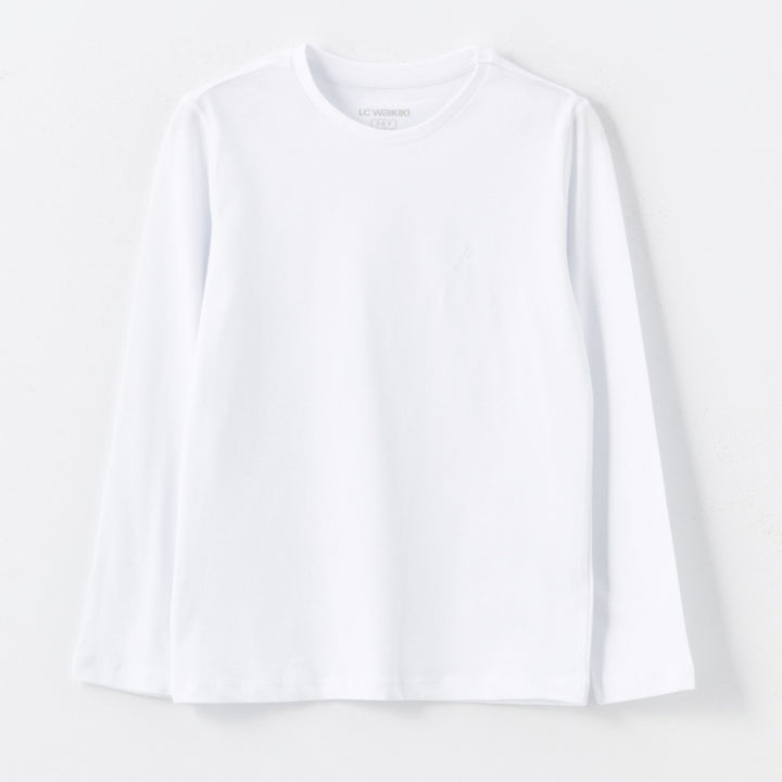 Moudda LC Waikiki - Débardeur sous-vêtement jersey manches longues Garçon Blanc brillant - Tunisie 1