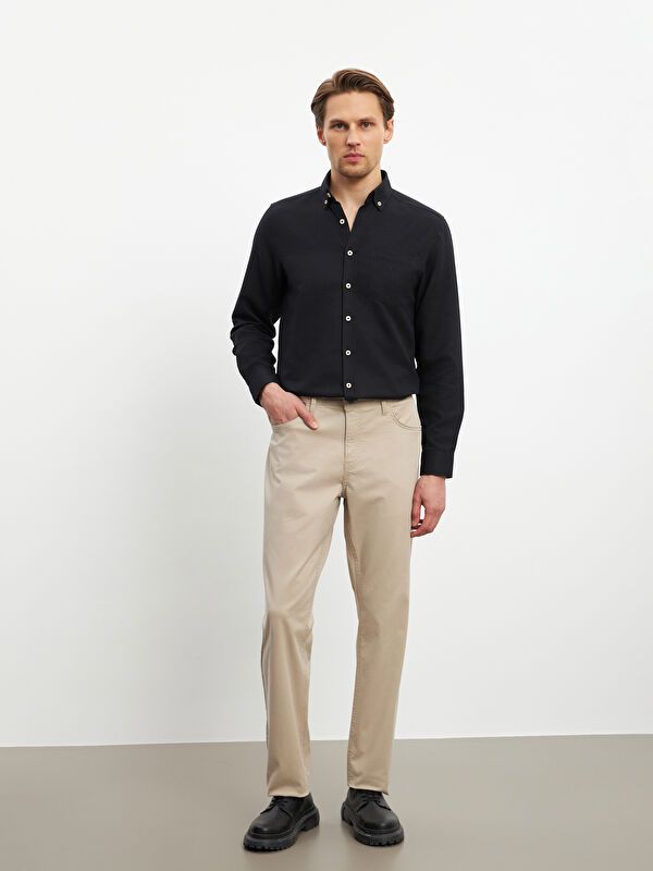 Moudda LC Waikiki - Chemise tissée à manches longues pour Hommes - Tunisie 2