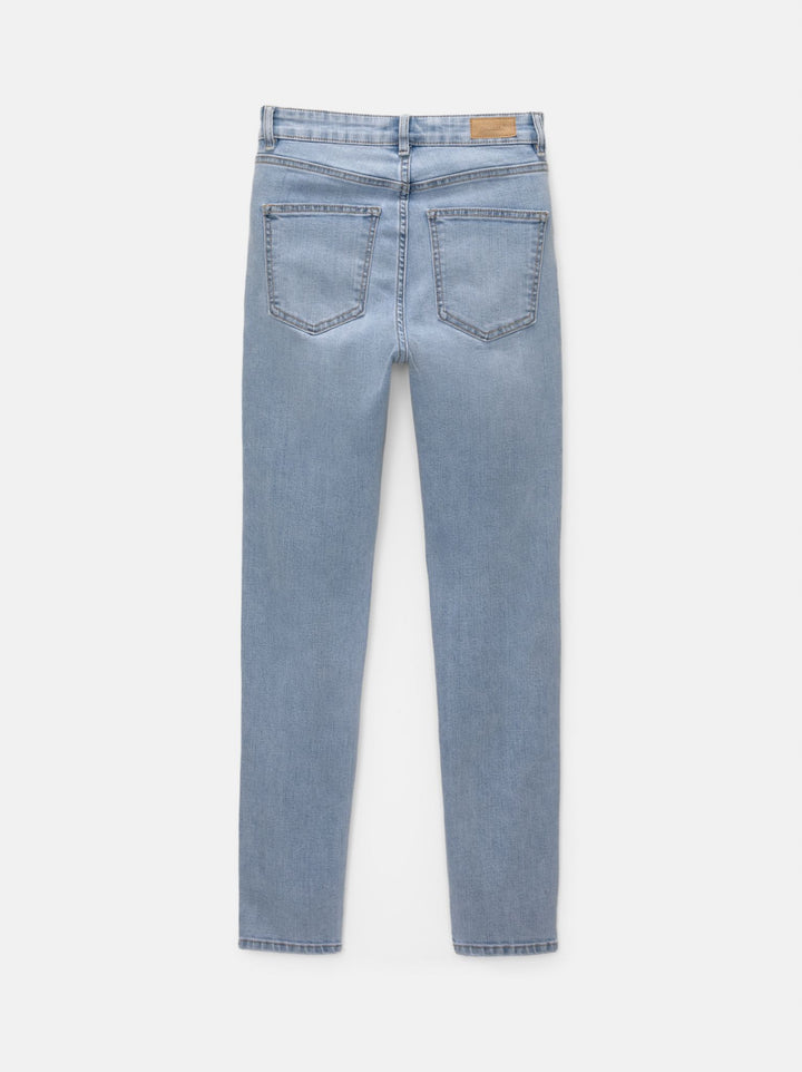 Moudda PULL & BEAR - Pantalon Skinny Taille Haute Blanc - Tunisie 3