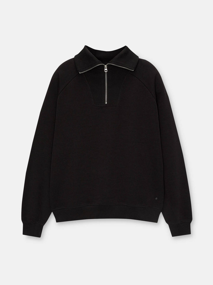 Moudda PULL & BEAR - Sweat Demi-Fermeture Détail Col Black Label - Tunisie 4