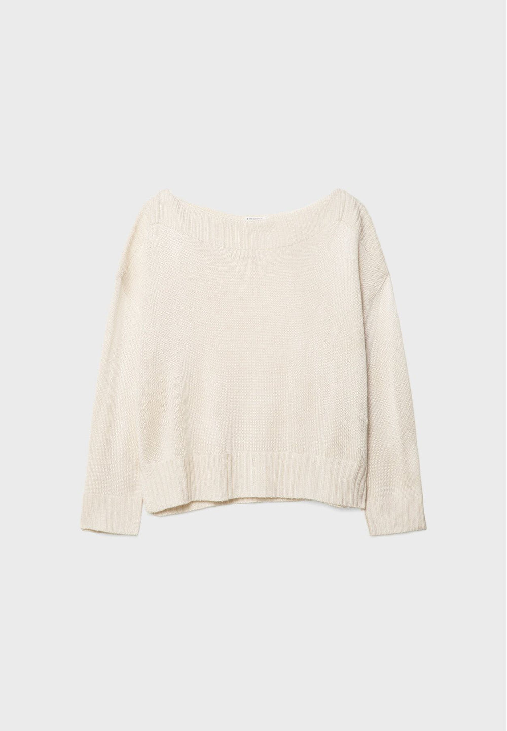 Moudda STRADIVARIUS - Pull en Maille Encolure Bateau Rib - Tunisie 2