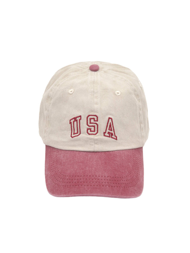 Moudda PULL & BEAR - Casquette Bicolore Lavée - USA - Tunisie 1