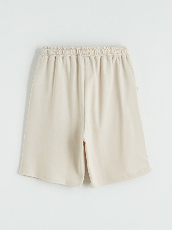 Moudda LC Waikiki - Short en jersey basique pour Garçon couleur Beige - Tunisie 3