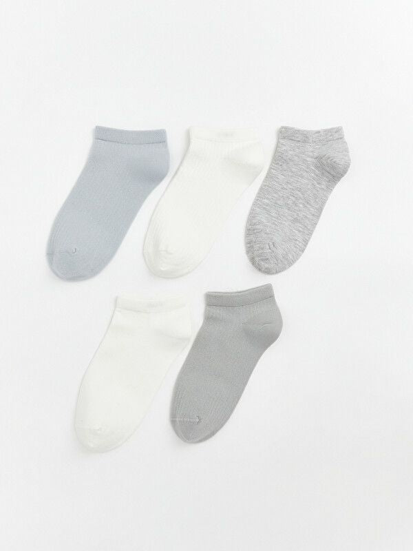 Moudda LC Waikiki - Chaussettes liner trainer (sport) pour Femme couleur Gris clair - Tunisie 1