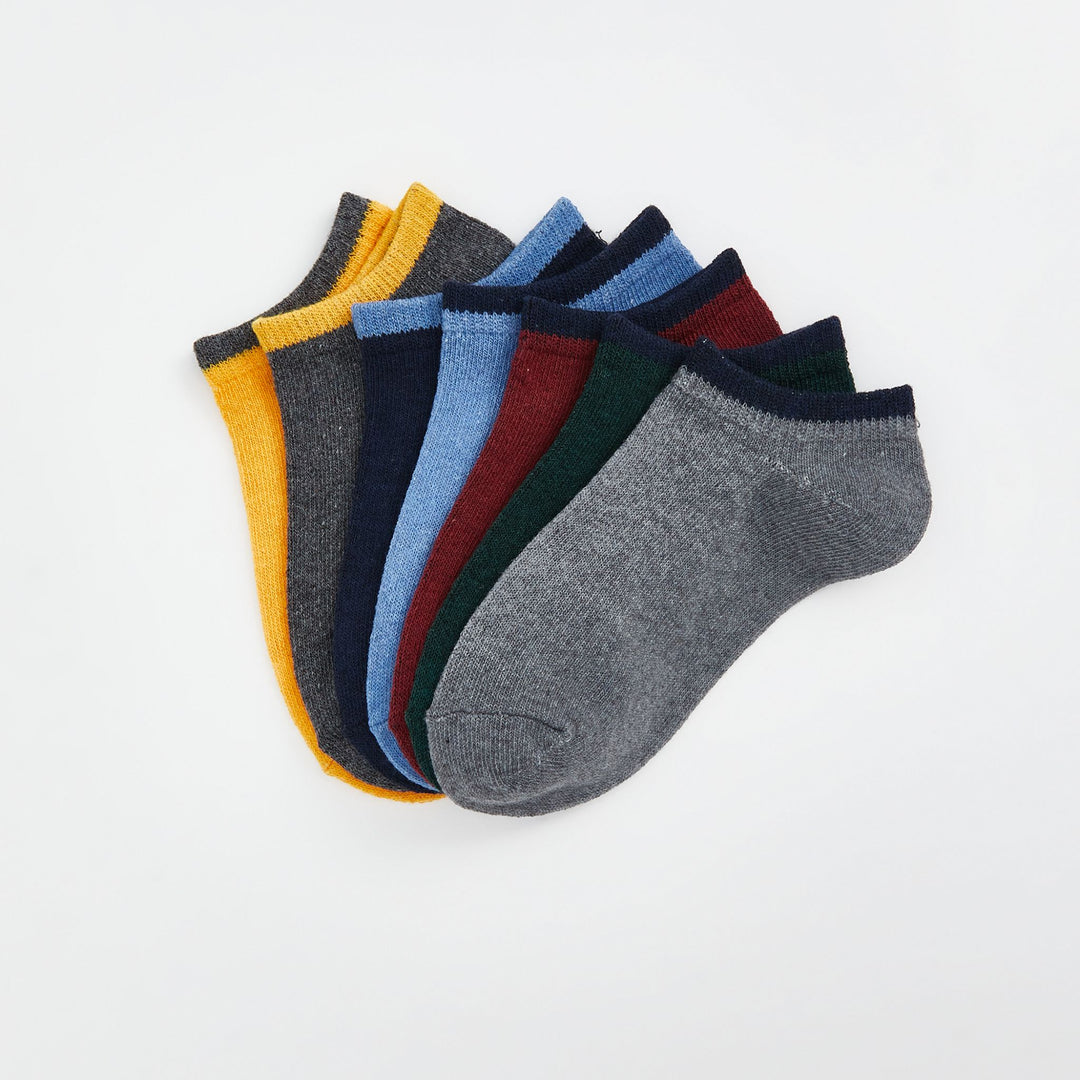 Moudda LC Waikiki - Chaussettes pour sneakers Garçon Fil mélangé teint - Tunisie 2