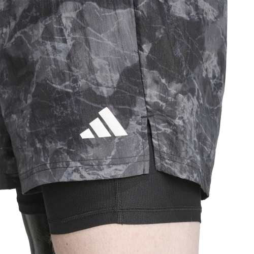 Moudda Adidas - Short Own The Run Spray Dye 2-In-1 - Tunisie 4