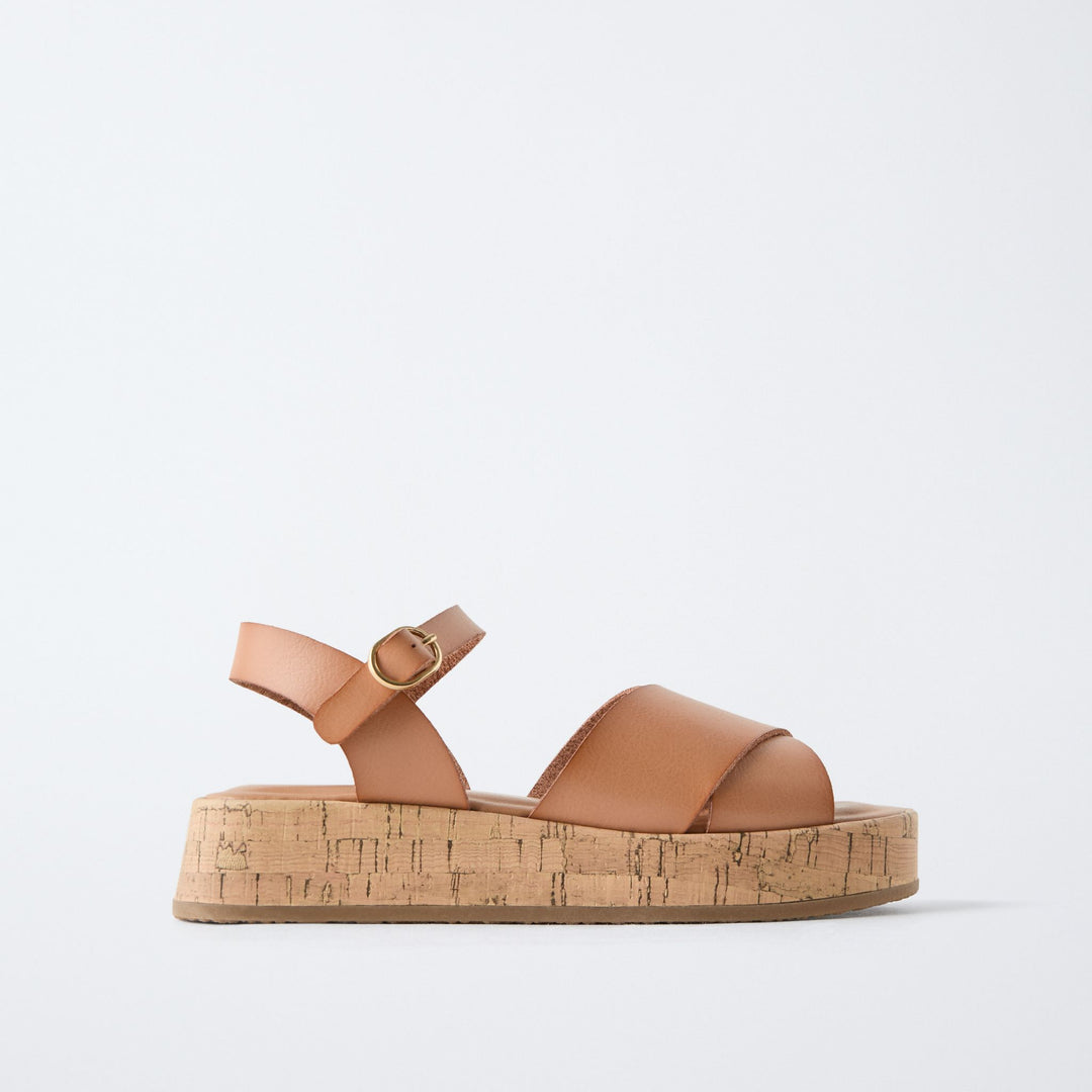 Moudda ZARA - Sandale plateforme croisée - Tunisie 2