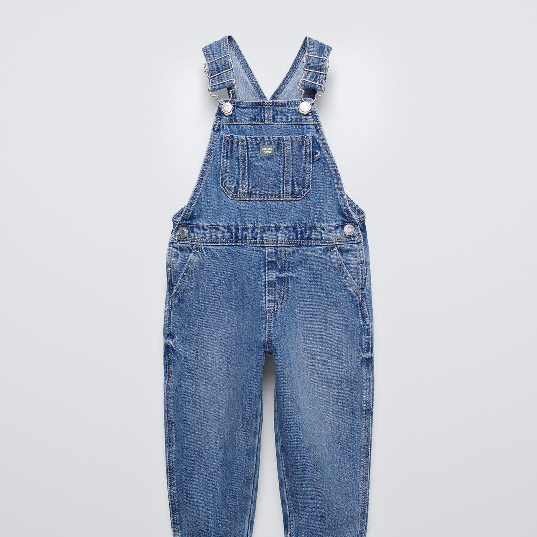 Moudda ZARA - Salopette étiquette en denim pour enfant - Tunisie 2
