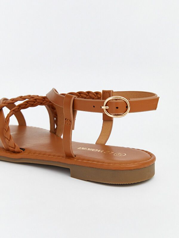 Moudda LC Waikiki - Sandales pour Femme couleur Camel - Tunisie 5