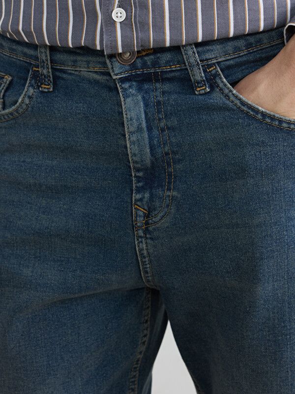 Moudda LC Waikiki - Jean basique en denim pour Homme couleur Rodeo Bleu indigo moyen - Tunisie 3