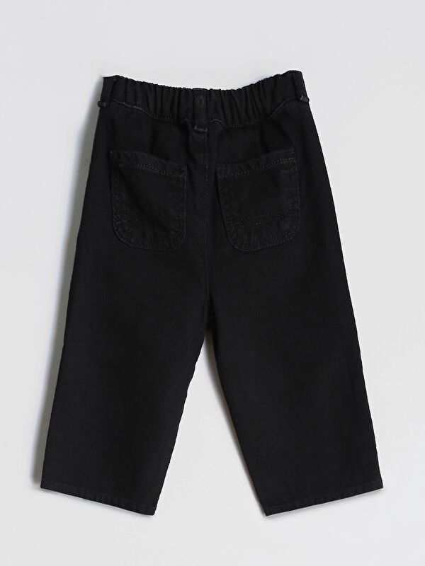 Moudda LC Waikiki - Pantalon tissé en denim Fille Rodéo noir - Tunisie 2