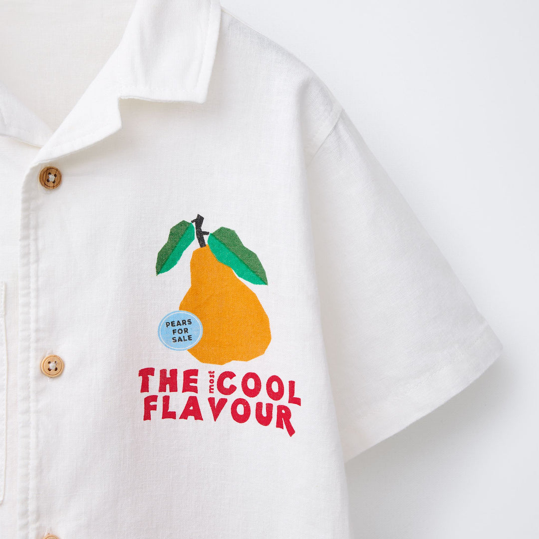 Moudda ZARA - Chemise Enfant - Imprimé Dos Fruits & Big Olita (6T) - Tunisie 3