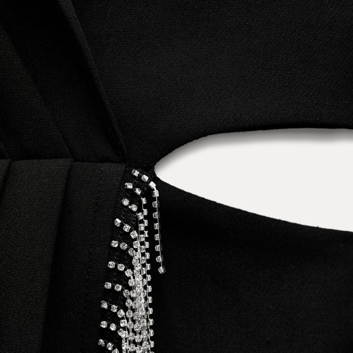 Moudda ZARA - Combinaison col revers découpe strass - Tunisie 3