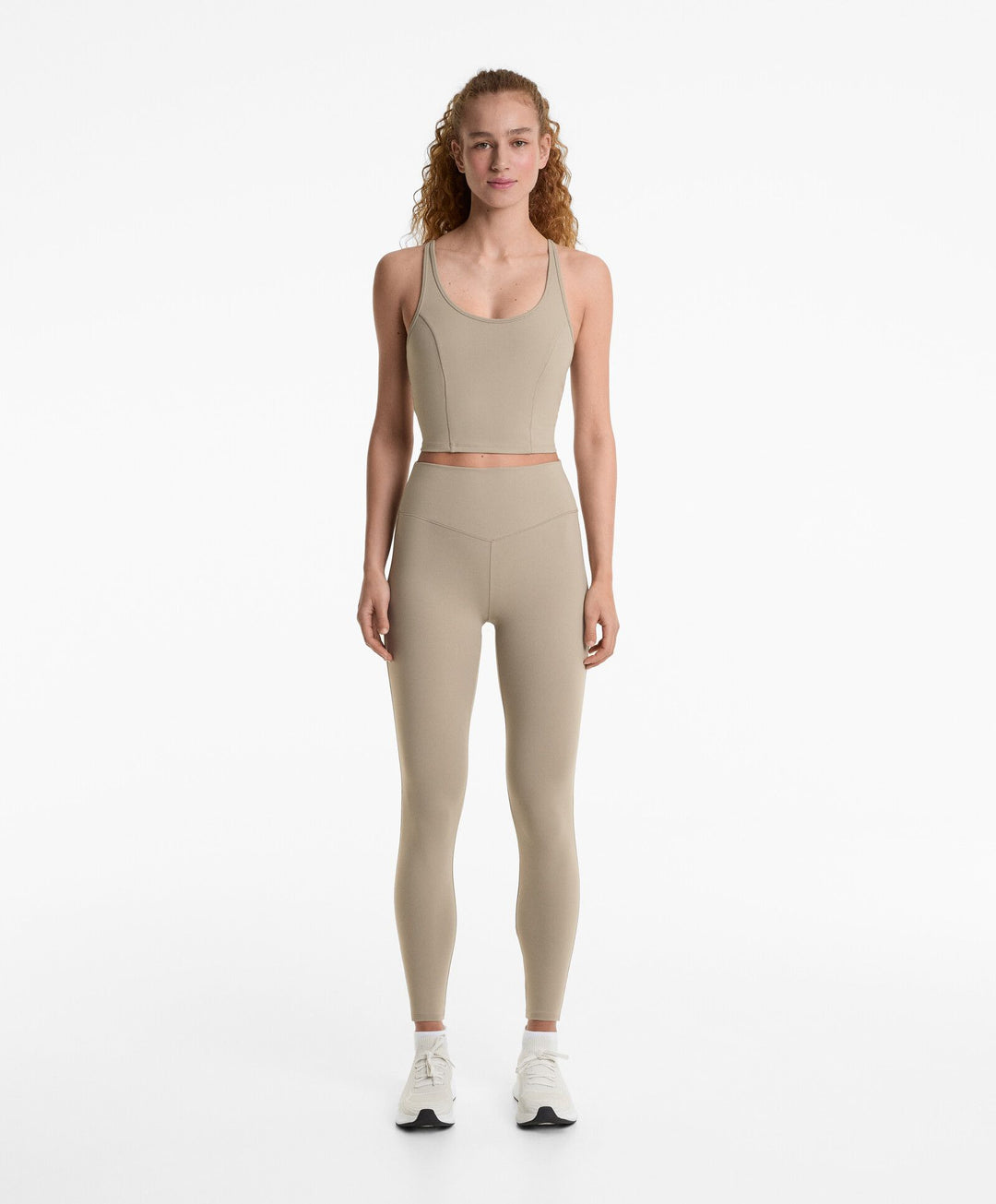Moudda Oysho - Legging Taille Haute Cheville - Touché Coton - Tunisie 2