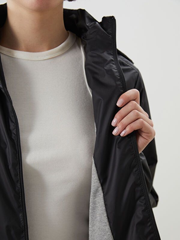 Moudda LC Waikiki - Imperméable Femme Noir - Tunisie 4