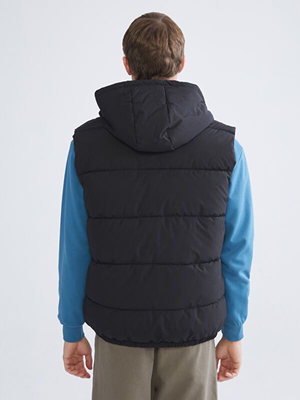 Moudda LC Waikiki - Gilet couleur Noir pour hommes - Tunisie 5