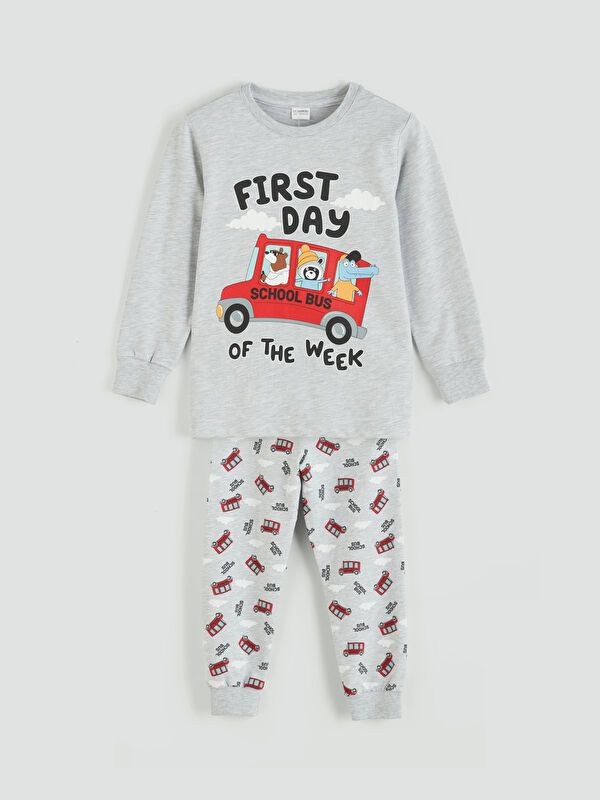 Moudda LC Waikiki - Pyjama en jersey à manches longues pour Garçons - Tunisie 1