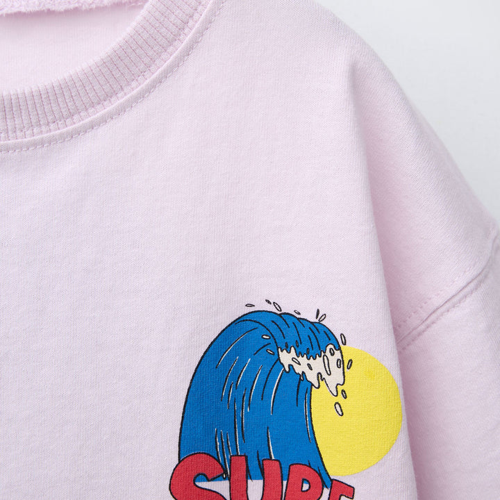 Moudda ZARA - T-Shirt Enfant - Imprimé Vague Hawaii - Tunisie 3