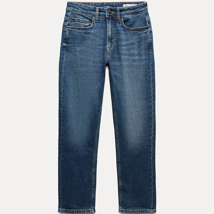 Moudda ZARA - Jean relaxed slim indigo foncé - Tunisie 1