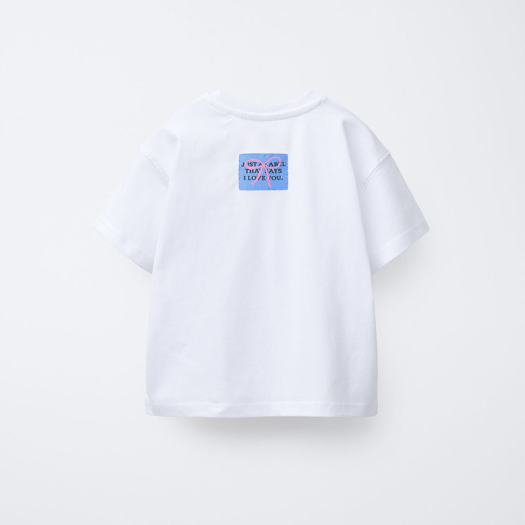 Moudda ZARA - T-Shirt Enfant - Imprimé Fleur & Cœur Street - Tunisie 2