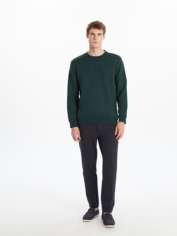 Moudda LC Waikiki - Sweatshirt en jersey Homme Vert foncé - Tunisie 2