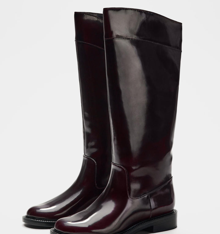 Moudda ZARA - Botte équestre mi-mollet usée - Tunisie 4