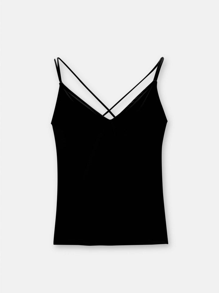 Moudda PULL & BEAR - Body Ajusté Encolure V Bretelles Croisées - Tunisie 5