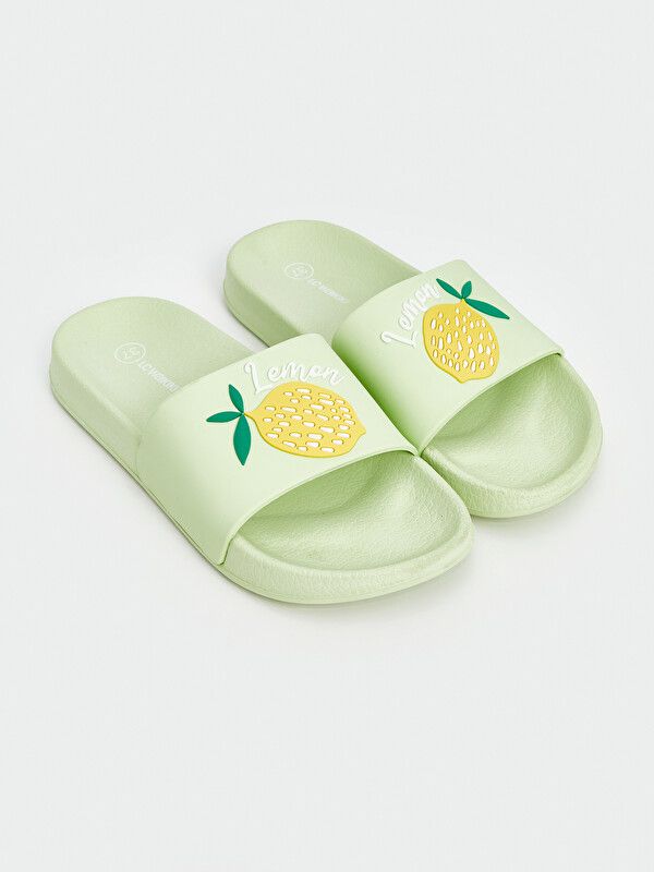 Moudda LC Waikiki - Pantoufles pour Femme couleur Vert clair - Tunisie 1
