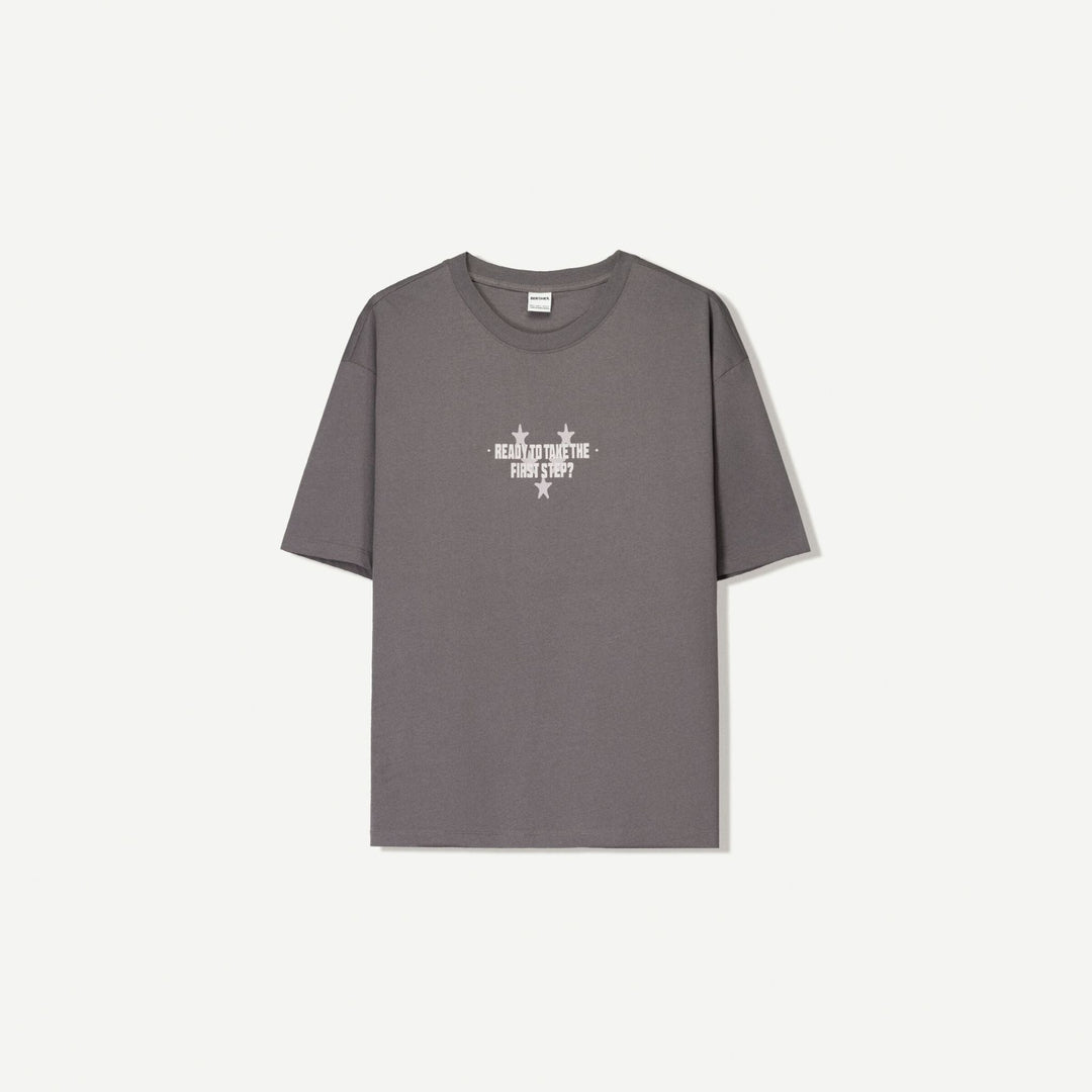 Moudda BERSHKA - T-Shirt Relax - Lettrage & Étoiles - Tunisie 1