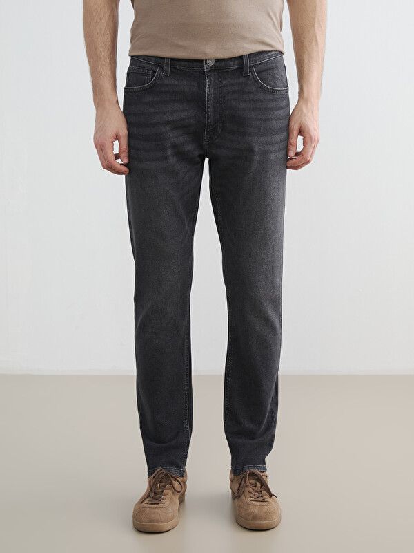 Moudda LC Waikiki - Jean basique en denim pour Homme couleur Rodeo anthracite - Tunisie 2