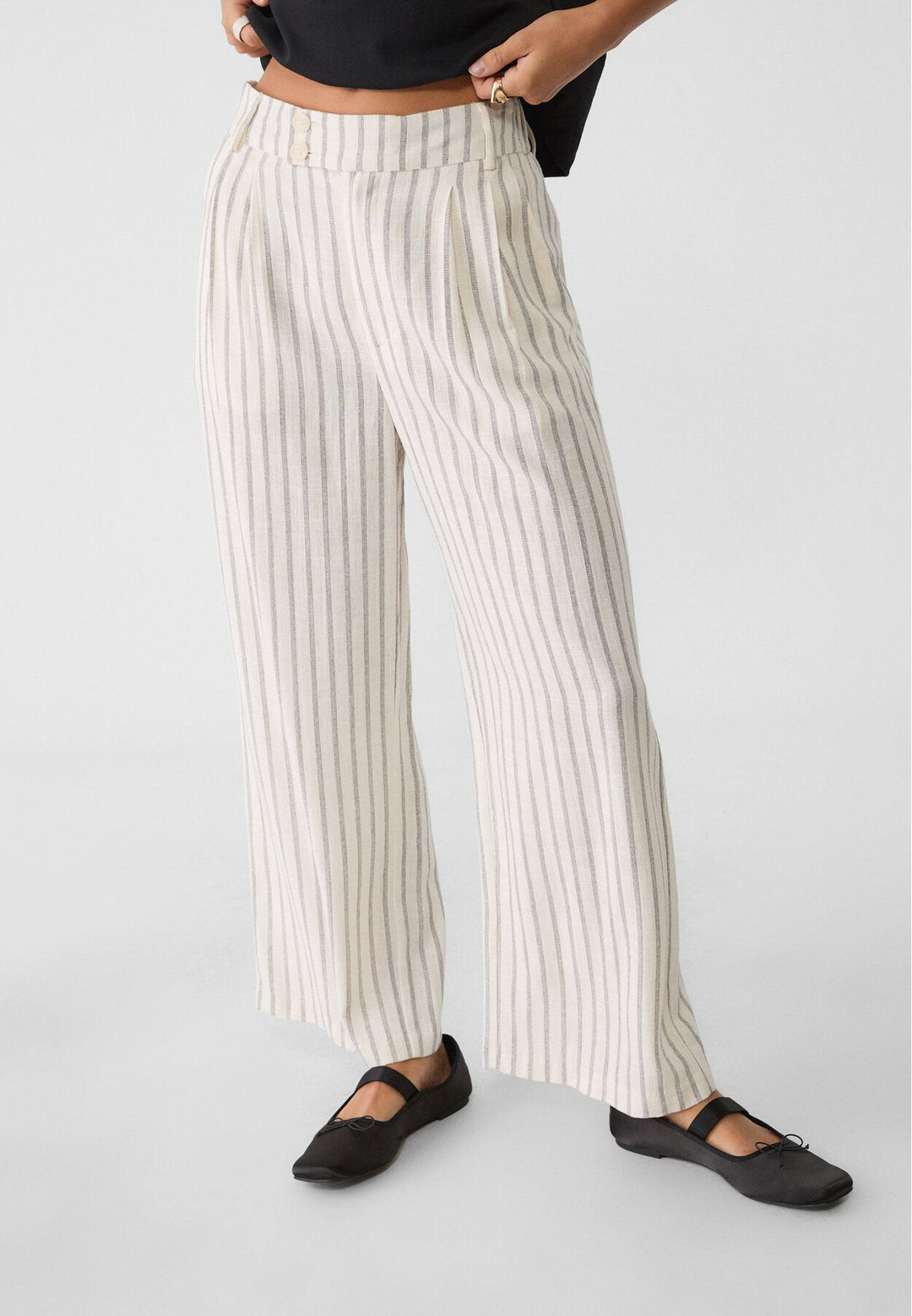 Moudda STRADIVARIUS - Culotte Rustique à Rayures - Tunisie 3