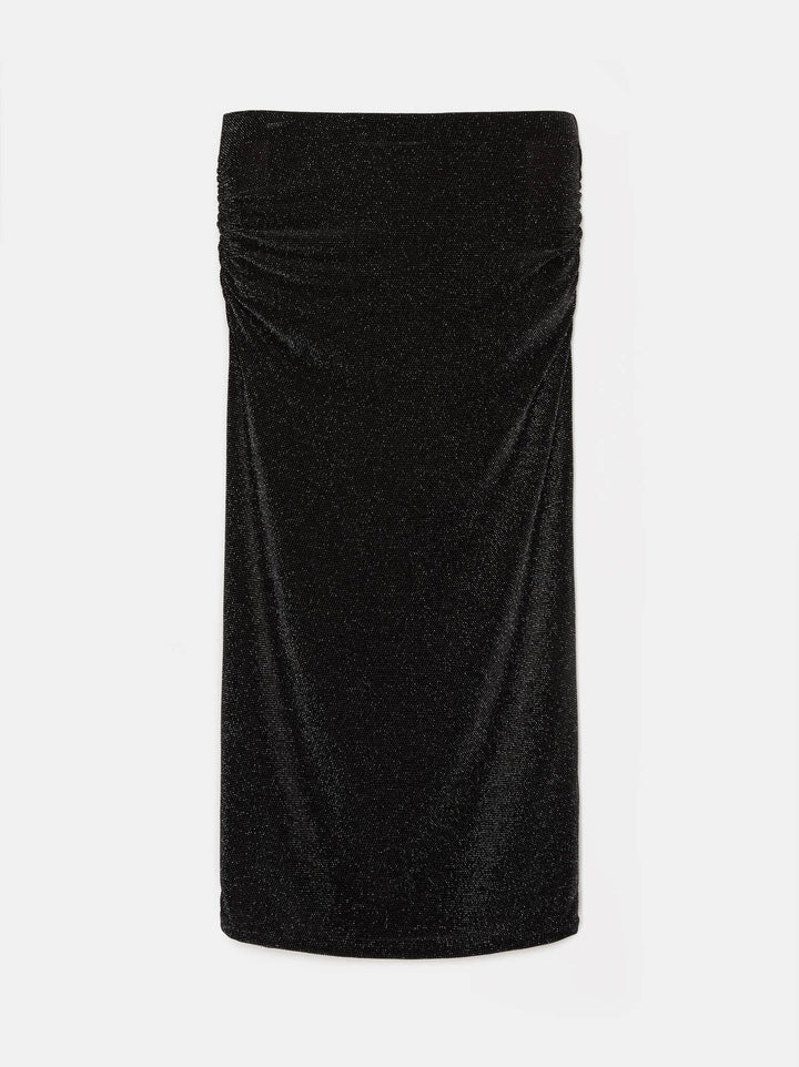 Moudda PULL & BEAR - Jupe Midi - Fronces & Brillant - Tunisie 3